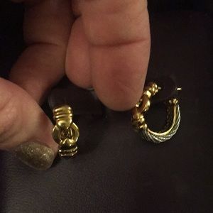 Charriol Celtic Cable Earrings